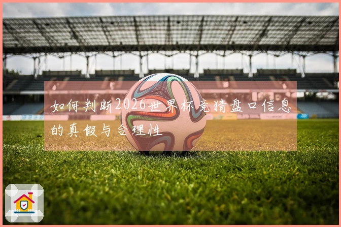 如何判断2026世界杯竞猜盘口信息的真假与合理性